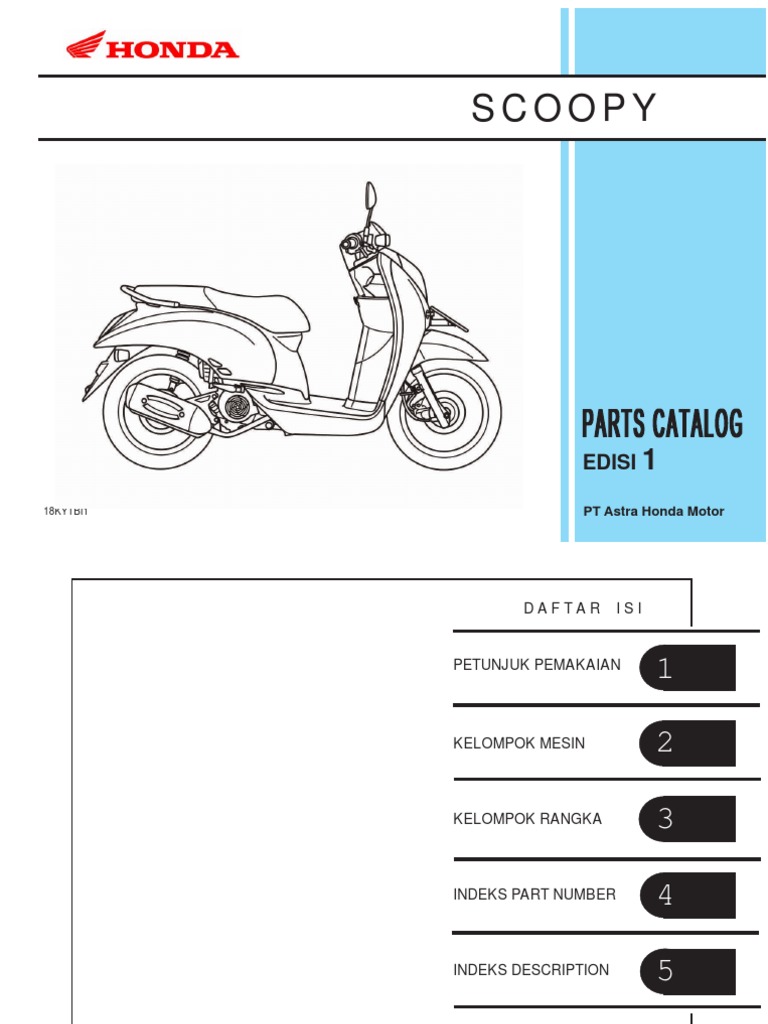 Honda Pc Scoopy service manual
