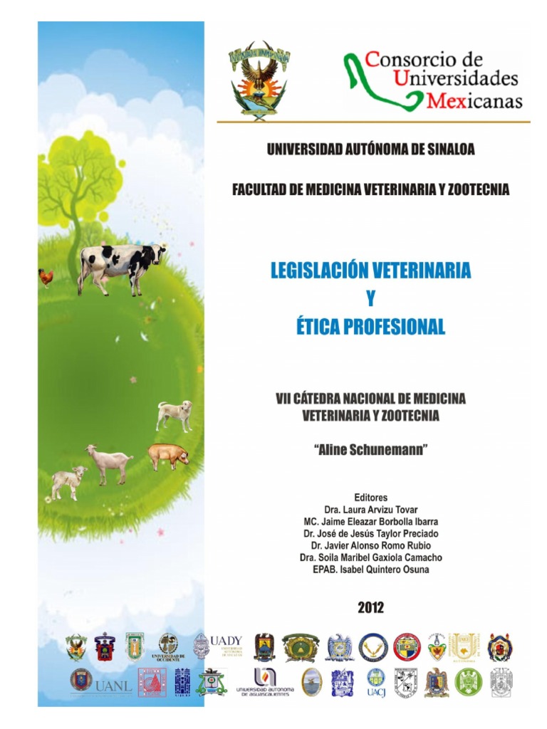 Ética y Legislación en Veterinaria | PDF | Medicina Veterinaria | Medicina