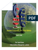 Business Sustainability and Carbon Markets Business Sustainability and Carbon Markets