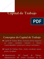 Capital de Trabajo