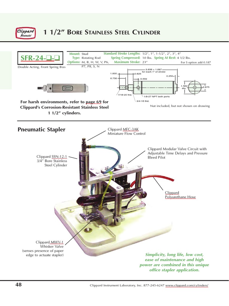 Clippard Full-Line Catalog | PDF | Valve | Machines