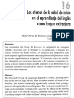 Naves 2008 Efectos Edad Aprendizaje Lengua Extranjera 