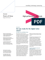 Accenture Outlook Are You Ready For Digital Value Chain Operations