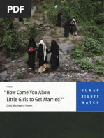 Download Child Marriage in Yemen - Human Rights Watch by RoDaiana SN176810651 doc pdf