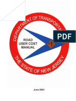 Road User Cost Manual