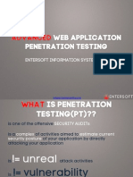 Entersoft Advanced Web Application Penetration Testing