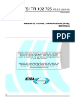 ETSI TR 102 725: Draft V0.5.0