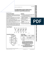 DS26LS32C/DS26LS32M/DS26LS32AC/DS26LS33C/ DS26LS33M/DS26LS33AC Quad Differential Line Receivers