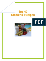 Top 40 Smoothie Recipes