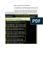 Konfigurasi Koneksi Internwt Pada MikroTik