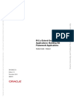 R12.x Extend Oracle Applications: Building OA Framework Applications