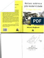 MAFFESOLI, Michel - Notas Sobre A Pós-Modernidade - o Lugar Faz o Elo PDF