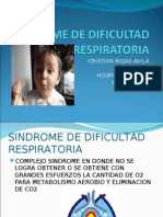 Sindrome de Dificultad Respiratoria 