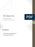 Pemrograman 3D OpenGL