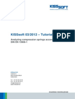 Analyzing Compression Springs in KISSsoft