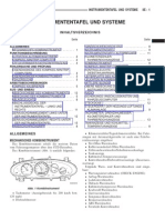 Instrumententafel Uns System GJX - 8E PDF