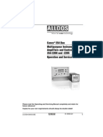 Conex 354 Duo Multipurpose Instrument Amplifiers and Controllers 354-2200 Und - 2205 Operation and Service Manual