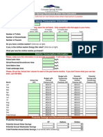 Colorado Springs Residential Water Use Calculator