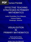 EFFECTIVE TEACHING STRATEGIES IN PRIMARY MATHEMATICS