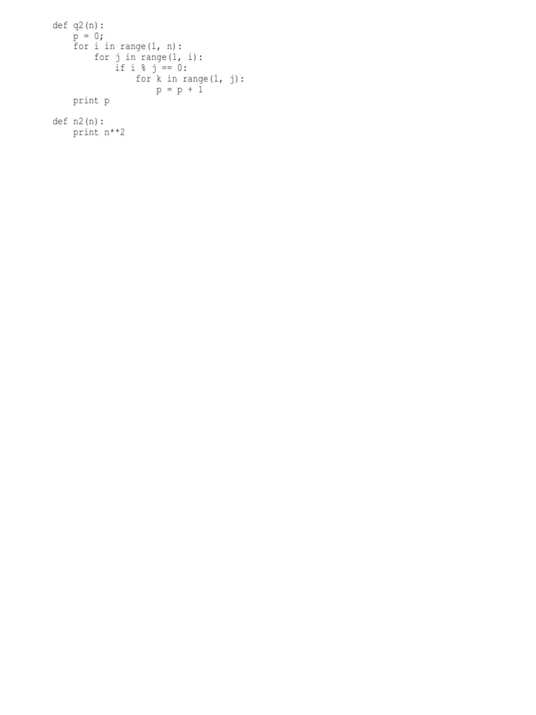 Python Functions for Divisor Count and Square | PDF | Teaching Methods ...