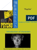 Psycho’ analysis