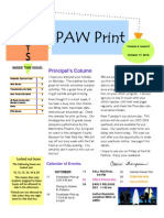 The Paw Print: Oct 17