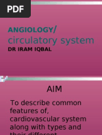 Angiology by Dr Iram