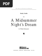 Midsummer Nights Dream Study Glencoe