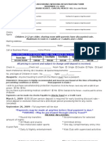 Sam & Henry Wedding - Guest Registration Form