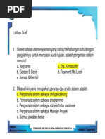 Kumpulan Soal Apsi Bsi