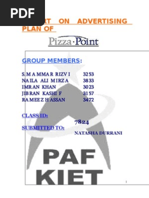 Advertising Plan