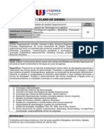 Plano de Ensino - Modelos de Gestão Organizacional - 2º Ciclo - 2013 1