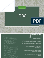 IGBC Rating System Overview Application