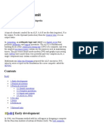 Arithmetic Logic Unit