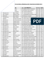 Catálogo Nacional Velocidad-M Fondo Peninsular RFCE 2013
