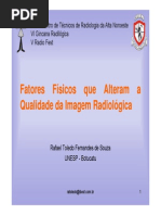 Fatores Físicos que Alteram a Qualidade da Imagem