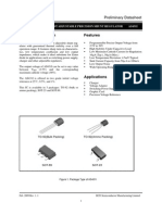 Adjustable Precision Shunt Regulator Datasheet