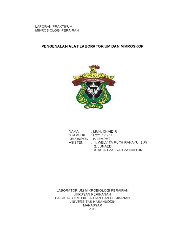 Laporan Vortex Mixer Dan Stirer Seputar Laporan