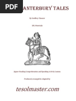 Download tesolmastercom The Canterbury Tales Jigsaw Reading Comprehension and Speaking Activity Lesson  by tesolmaster SN17695214 doc pdf