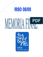 Memoria Final 08-09