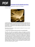 04 coisas que um pastor não foi chamado para faze1