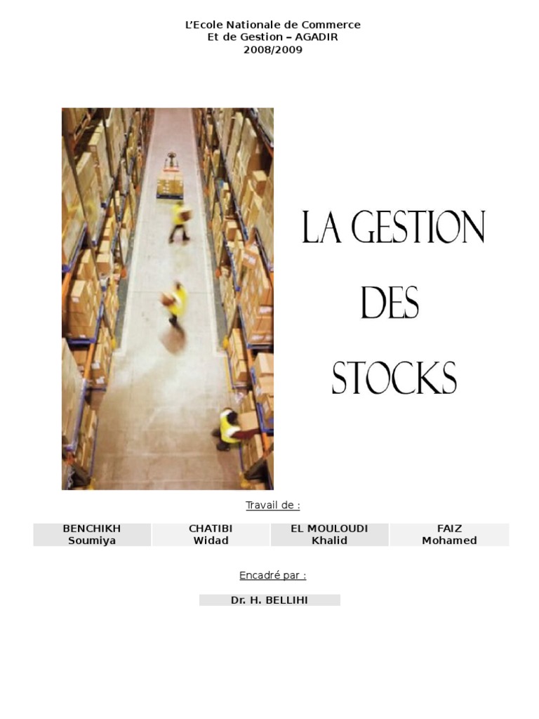 Gestion efficace des stocks industriels | PDF | Inventaire | Gestion de ...