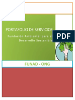 Portafolio de Servicios - FUNAD