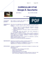 3 CV Giorgio Sacchetto - Maggio 2009