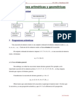 Progresiones Aritm Ticas y Geom Tricas