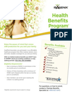 IsaGenix Healthcare Benefits Flyer