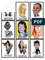 Famous Caricature Flashcards