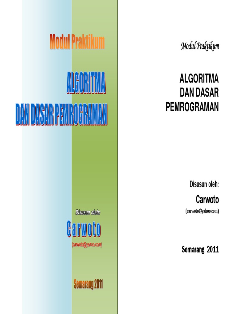 Modul Praktikum Algoritma Pemrograman | PDF