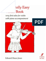 13255072 Jones the Really Easy Violin Book Con Acomp de Piano