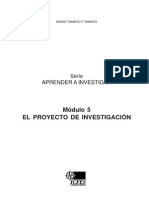 Icfes 1999 El Proyecto de Investigacion